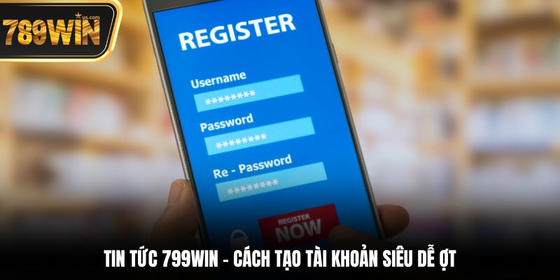 Tin tức 789win - Cách tạo tài khoản siêu dễ ợt